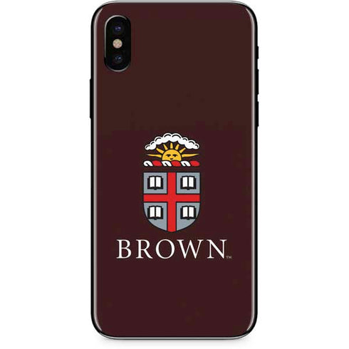 Brown University Primary Logo iPhone X Skin