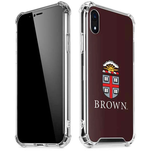 Brown University Primary Logo iPhone XR Clear Case