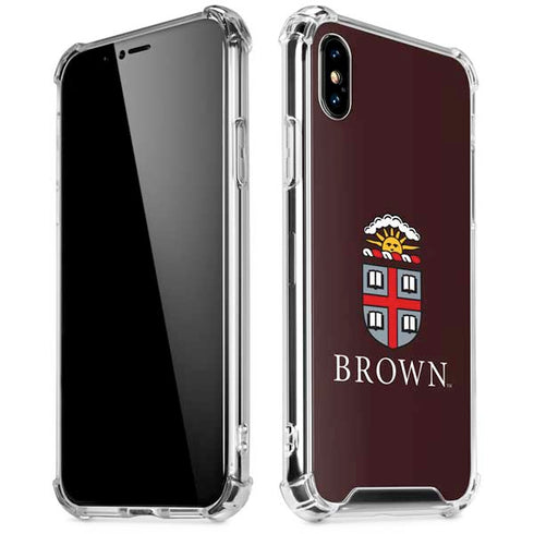 Brown University Primary Logo iPhone XS Max Clear Case