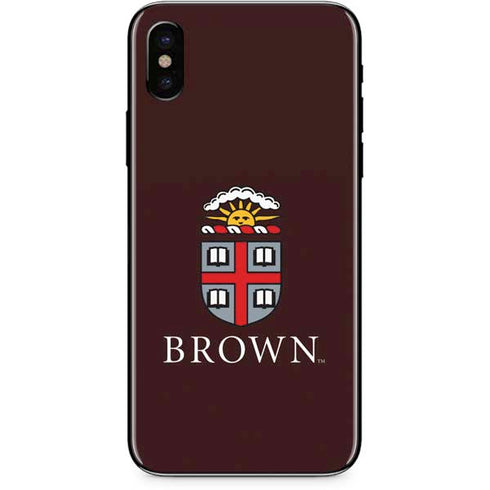 Brown University Primary Logo iPhone XS Max Skin