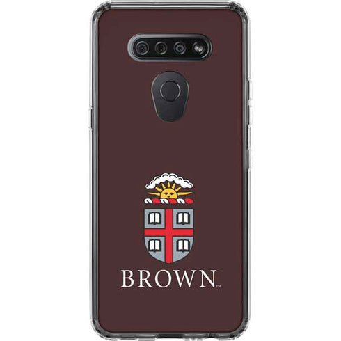Brown University Primary Logo LG K51/Q51 Clear Case