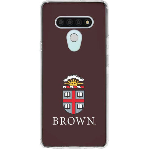 Brown University Primary Logo LG Stylo 6 Clear Case