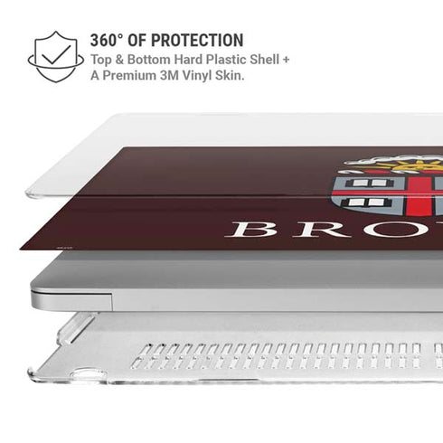 Brown University Primary Logo MacBook Air 15in (2023-2025) Case plus Skin