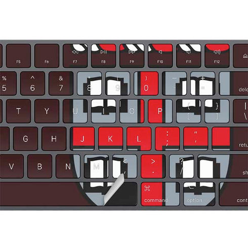 Brown University Primary Logo Magic Keyboard with Numeric Keypad Skin