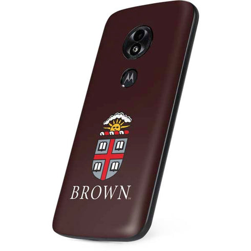 Brown University Primary Logo Moto E5 Play Skin