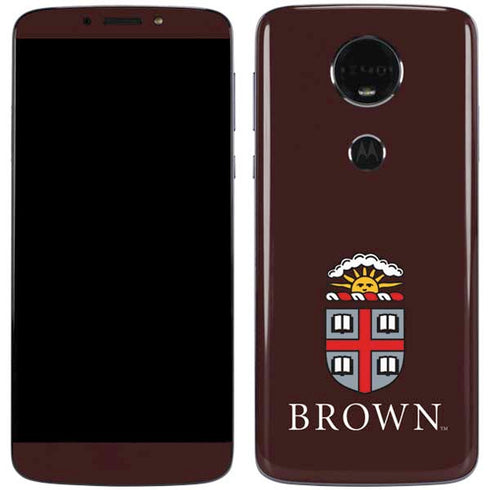 Brown University Primary Logo Moto E5 Plus Skin
