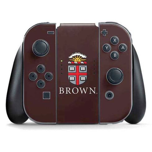 Brown University Primary Logo Nintendo Switch (2017-2021) Joy-Con Controller Skin