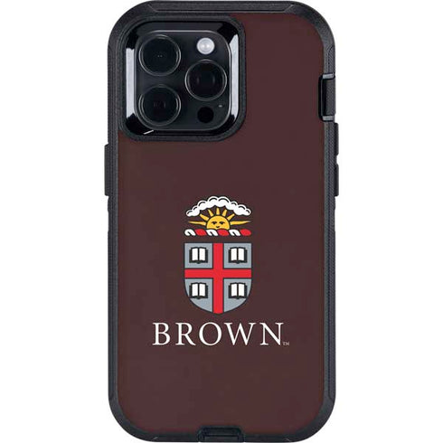 Brown University Primary Logo Otterbox Defender iPhone Skin