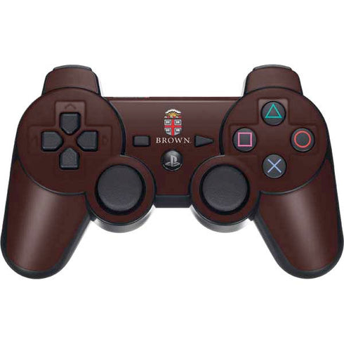 Brown University Primary Logo PS3 Dual Shock wireless controller Skin