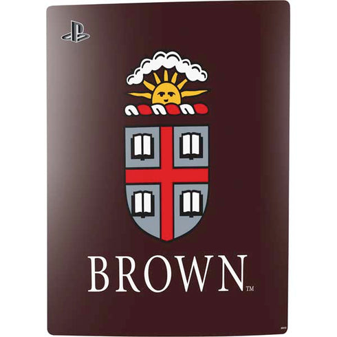 Brown University Primary Logo PS5 Digital Edition Console Skin