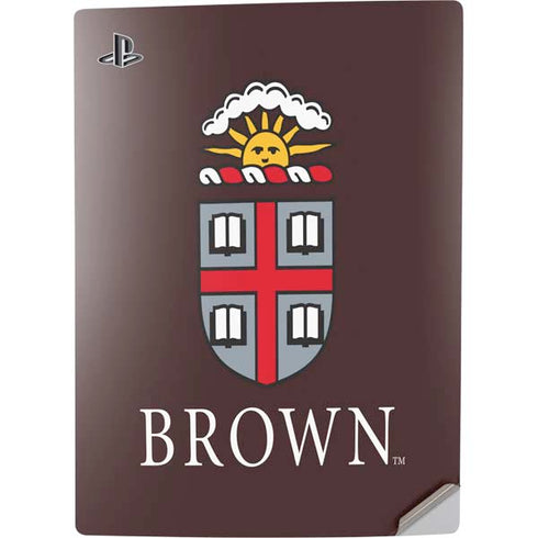 Brown University Primary Logo PS5 Digital Edition Console Skin