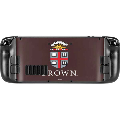 Brown University Primary Logo Steam Deck Handheld Gaming Computer Skin