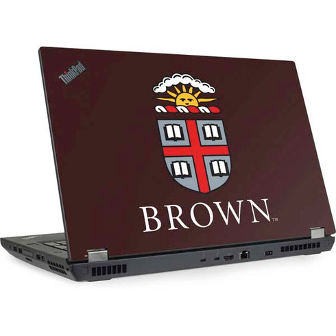 Brown University Primary Logo Lenovo ThinkPad Skin