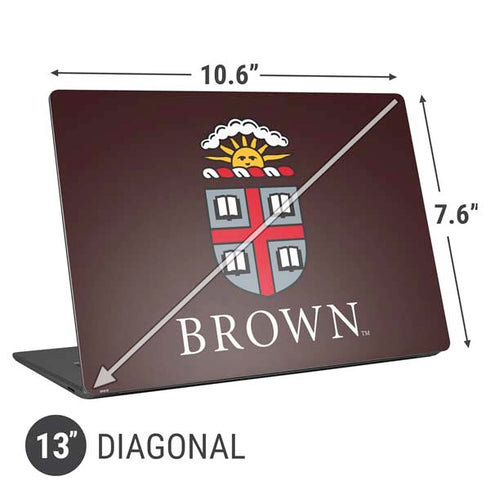 Brown University Primary Logo Universal Laptop 13in (10.6 x 7.6in) Skin