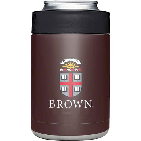 Brown University Primary Logo Yeti Colster Can Insulator Skin