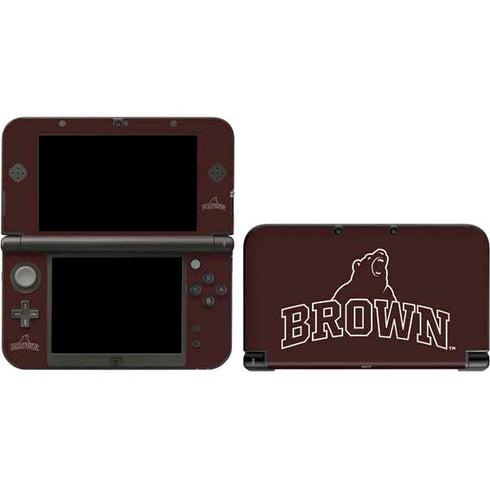 Brown University Outlined 3DS XL 2015 Skin