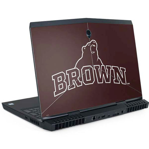 Brown University Outlined Dell Alienware Skin