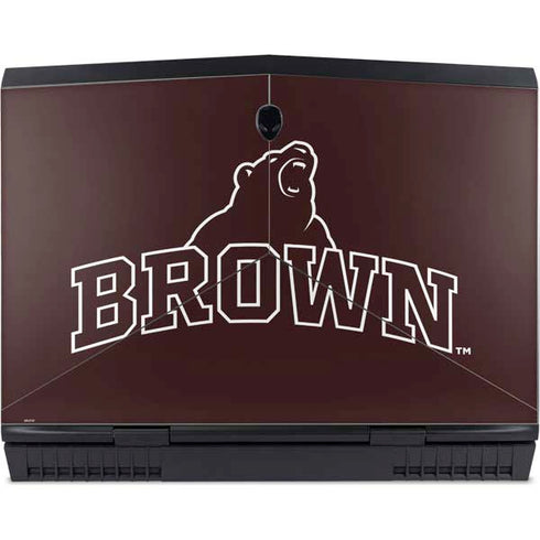 Brown University Outlined Dell Alienware Skin