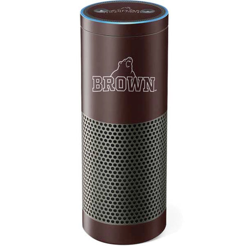 Brown University Outlined Amazon Echo Skin