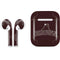 Brown University Outlined Apple AirPods 2 Skin