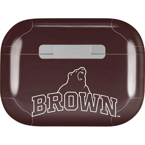 Brown University Outlined Apple AirPods Pro Skin