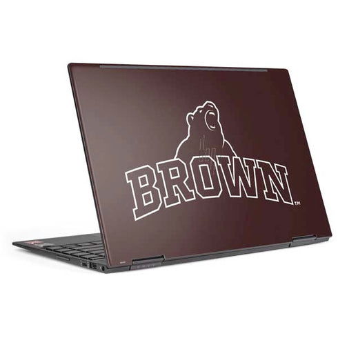 Brown University Outlined HP Envy Skin