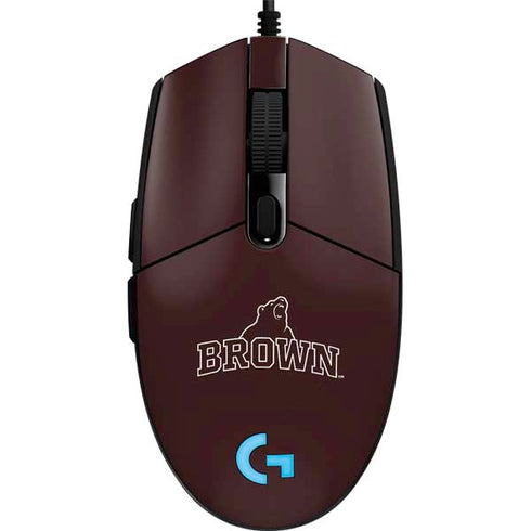 Brown University Outlined G203 Prodigy RGB Wired Gaming Mouse Skin