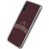 Brown University Outlined Galaxy A10e Clear Case