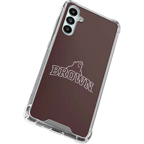 Brown University Outlined Galaxy A14 5G Clear Case