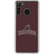 Brown University Outlined Galaxy A21 Clear Case