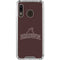 Brown University Outlined Galaxy A30 Clear Case