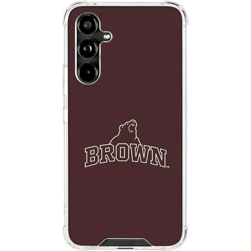 Brown University Outlined Galaxy A54 5G Clear Case