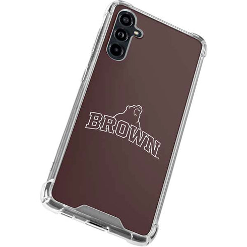Brown University Outlined Galaxy A54 5G Clear Case