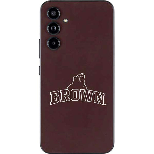 Brown University Outlined Galaxy A54 5G Skin