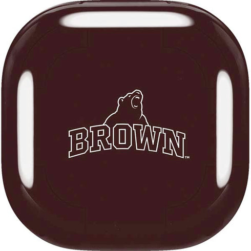 Brown University Outlined Galaxy Buds Live Skin