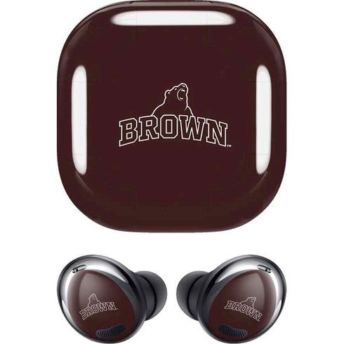 Brown University Outlined Galaxy Buds Pro Skin