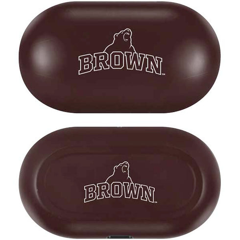 Brown University Outlined Galaxy Buds Skin