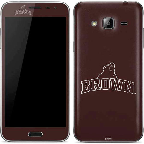 Brown University Outlined Galaxy J3 Skin