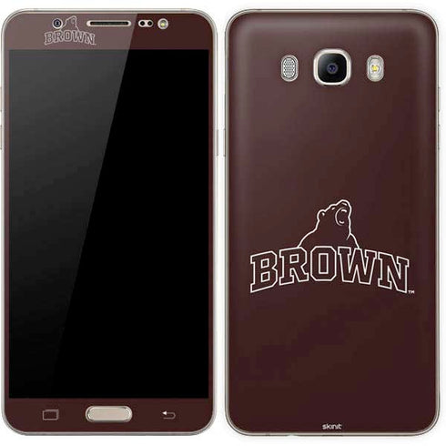Brown University Outlined Galaxy J7 Skin