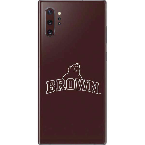 Brown University Outlined Galaxy Note 10 Plus Skin