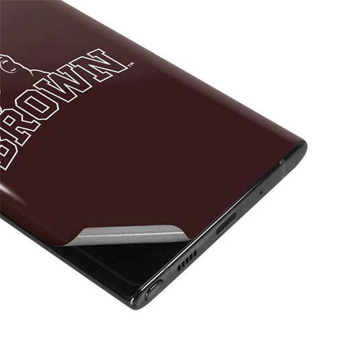 Brown University Outlined Galaxy Note 10 Plus Skin