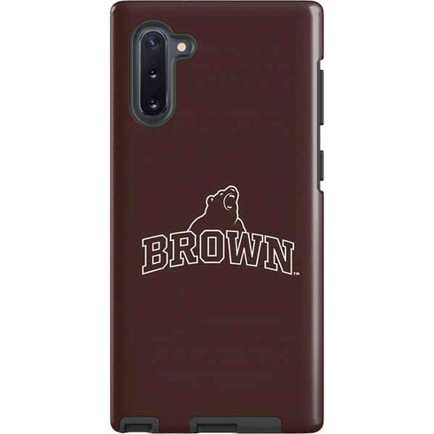 Brown University Outlined Galaxy Note 10 Pro Case