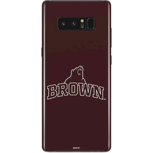 Brown University Outlined Galaxy Note 8 Skin