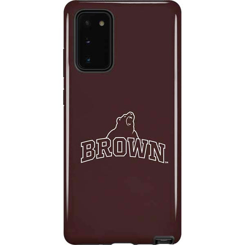 Brown University Outlined Galaxy Note20 5G Pro Case