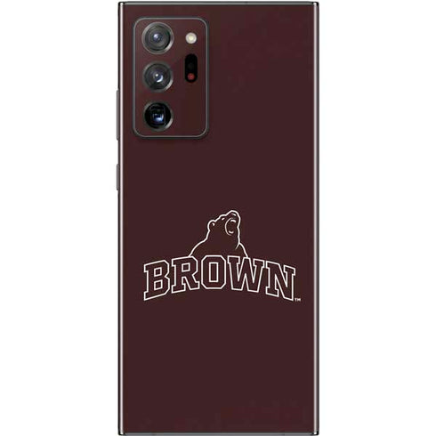 Brown University Outlined Galaxy Note20 Ultra 5G Skin