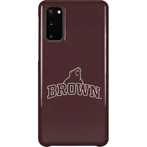 Brown University Outlined Galaxy S20 Lite Case