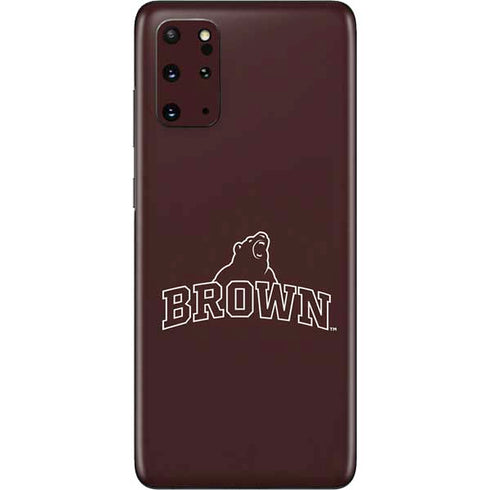 Brown University Outlined Galaxy S20 Plus Skin
