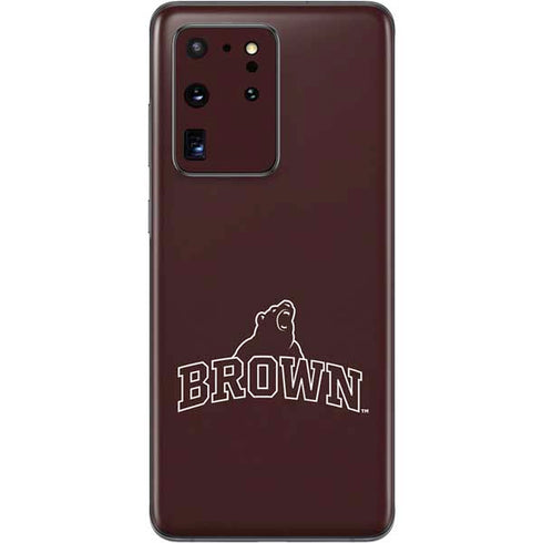 Brown University Outlined Galaxy S20 Ultra 5G Skin