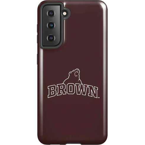 Brown University Outlined Galaxy S21 5G Pro Case