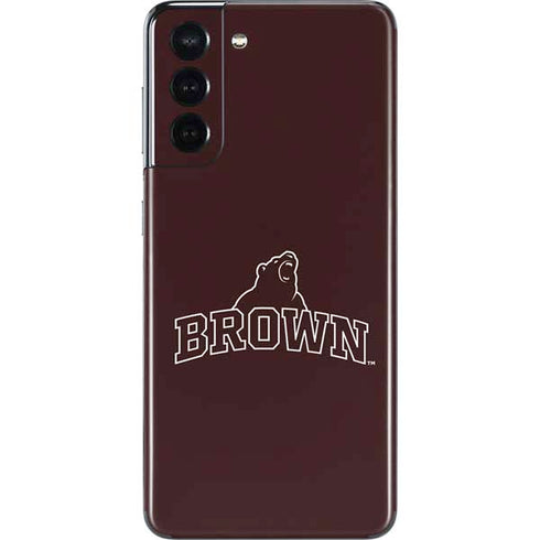 Brown University Outlined Galaxy S21 5G Skin